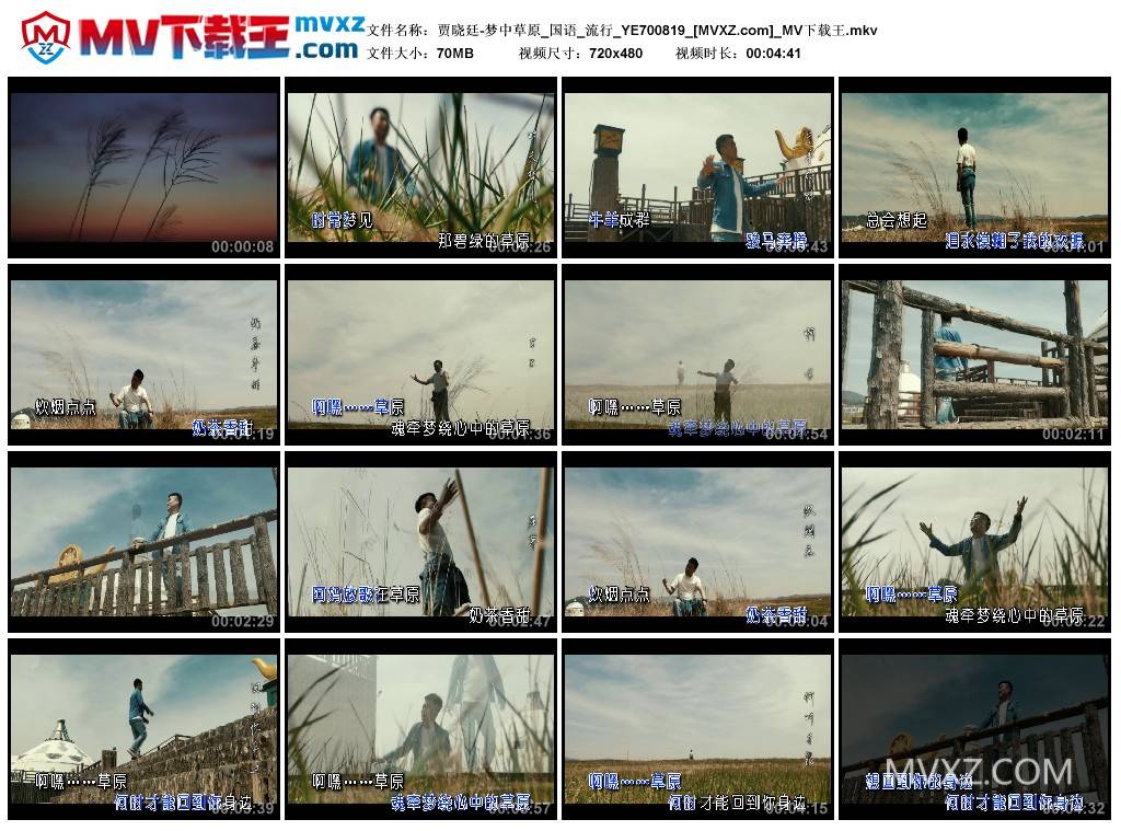 贾晓廷-梦中草原_国语_流行_YE700819